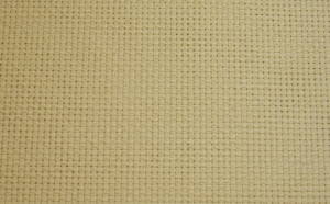 18 Count Opalescent/Raw Linen Aida Fabric 10x18