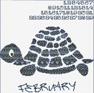 February - Turtle