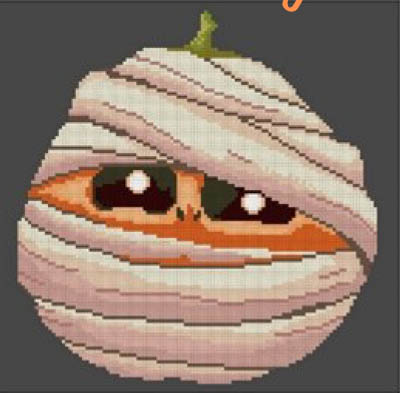 Pumpkin Mummy