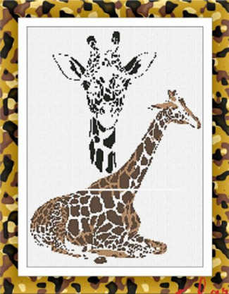 Giraffe Portrait