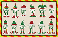  2024 Christmas Collection - Elf Family