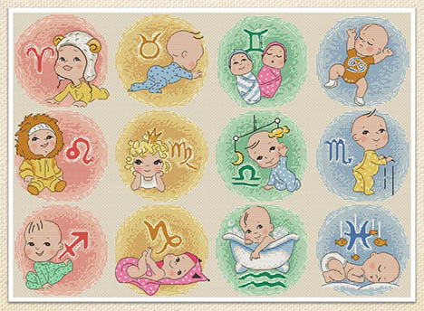 Sampler Baby Horoscope