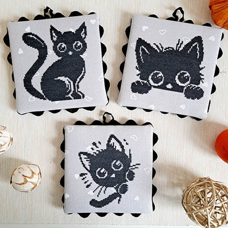 Black Cat Ornaments