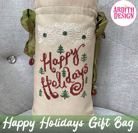 Happy Holidays Gift  Bag