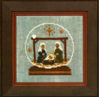 Nativity Globe Zipper