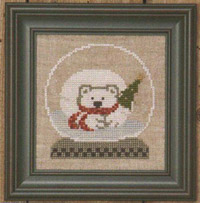 Polar Bear Snow Globe Zipper