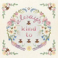 Bee Kind to Bee Embroidery Kit