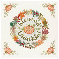 Blessed & Thankful Embroidery Kit