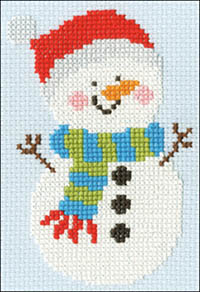 Merry Snowman - Little Stitchers Kit