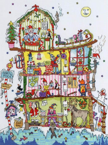 Cut Thru North Pole House Kit