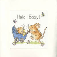 Hello Baby Card Kit