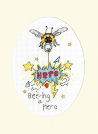 Bee-ing A Hero Greeting Card Kit