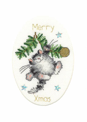 Swing into Christmas by Margaret Sherry Christmas Card Kit