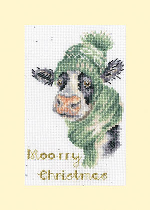 Moo-rry Christmas Christmas Card Kit