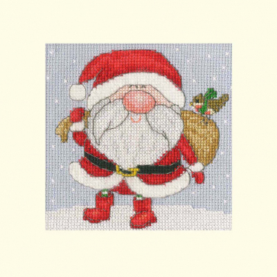 Jolly Santa Christmas Card Kit