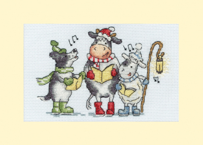 Woof, Moo Baa!  Christmas Card Kit