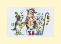Woof, Moo Baa!  Christmas Card Kit