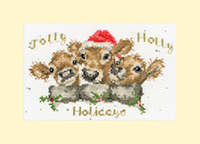 Jolly Holly Christmas Card Kit