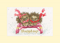 Sledgehogs Christmas Card Kit