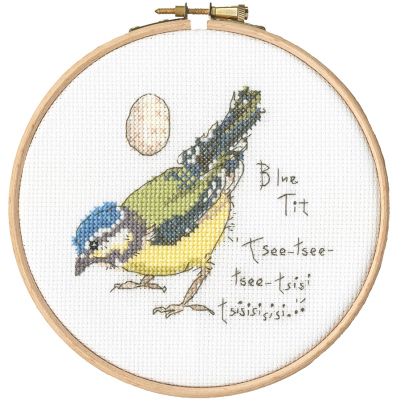 Little Blue Tit - Garden Birds Kit