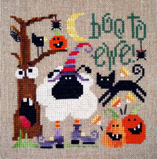 Boo To Ewe - Ye Olde Cross Stitchery