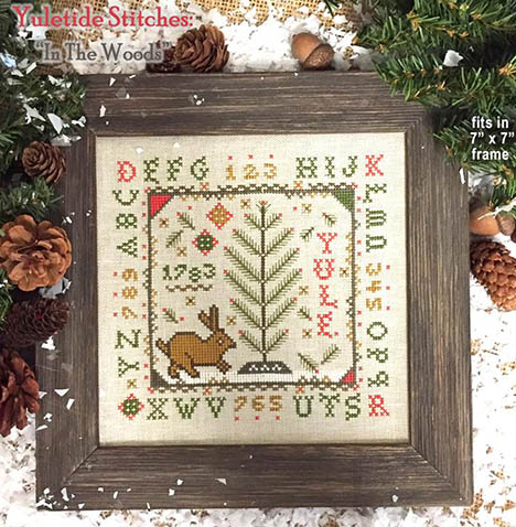 Yuletide Stitches: In the Woods