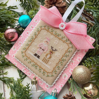 Pastel Ornaments Collection 9 - Santa & Rudolph