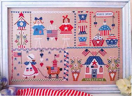 Stars and Stripes In Quilt