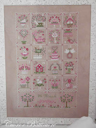 Shabby Spring Calendar