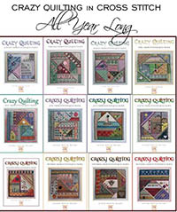 Crazy Quilting All Year Long