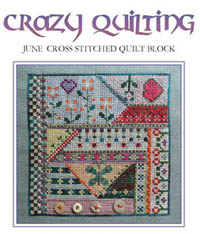 Crazy Quilting - June Block