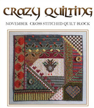 Crazy Quilting - November Block