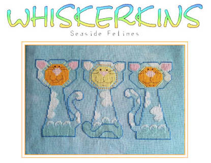 Whiskerkins Trio - Seaside Felines (June)