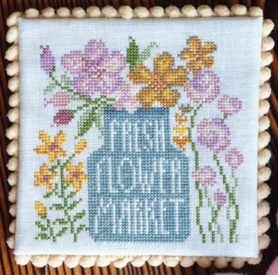 Springtime Series  #6 - Fresh Flower Market