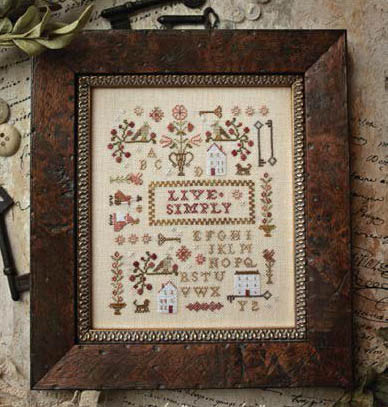 Live Simply - Ye Olde Cross Stitchery