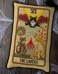 Cat Tarot VI - The Lovers