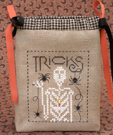 Spider & Bones Trick or Treat Bag