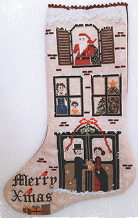 Vintage Christmas Stocking