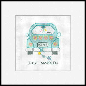 Just Married Greeting Cards Kit(pack of 3)