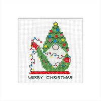 Penguin - Christmas Lights Gonk Greeting Cards (3) Kit