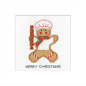 Gingerbread Baker Girl Greeting Cards (3) Kit