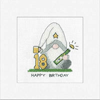 18th Birthday Green Greeting Cards Kit