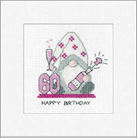 60th Birthday Pink Greeting Cards Kit