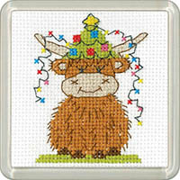 Highland Christmas Lights Coaster Kit