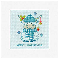 Frosted Highland Tartan Greeting Cards - set of 3 Kit