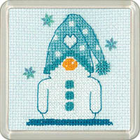 Frosted Snowman Coaster Kit