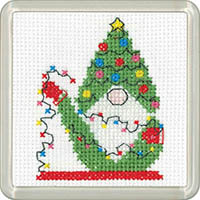 Christmas Lights Gonk Coaster Kit