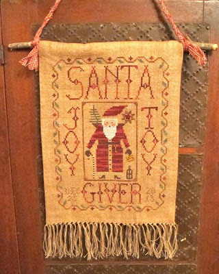 Cinnamon Stick Santa XXIV - Joy Toy Giver