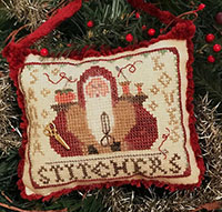 Santa Ornament 2020 - Santa Love Stitchers