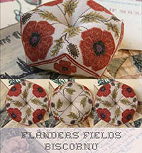 Flanders Field Biscornu